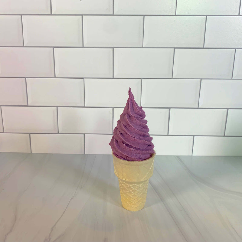 Blueberry Lavender Lite Soft Serve