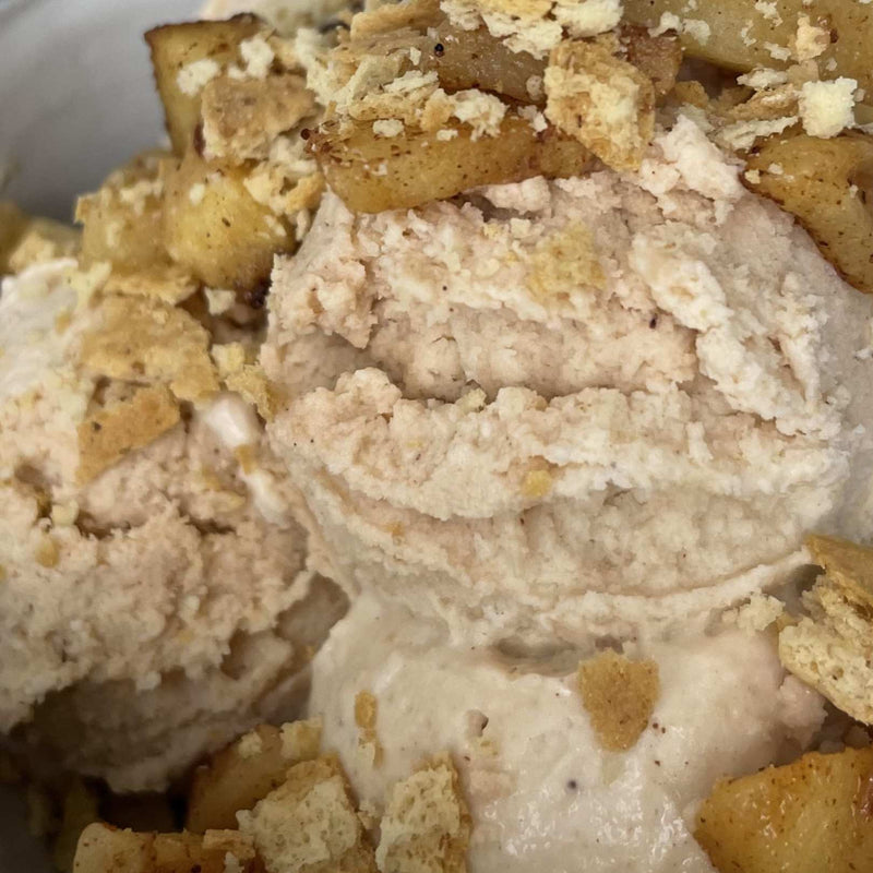 Caramel Apple Cheesecake Ice Cream