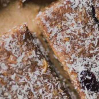 Cranberry Oat Protein Bars