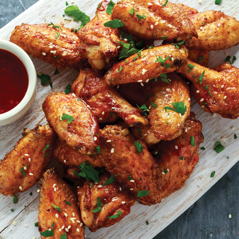 Frozen to Crispy Chicken Wings