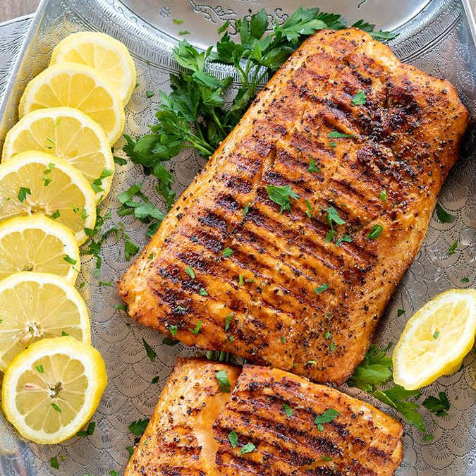 Grilled Salmon