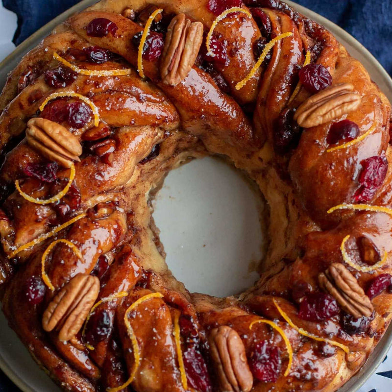 Holiday Babka Wreath