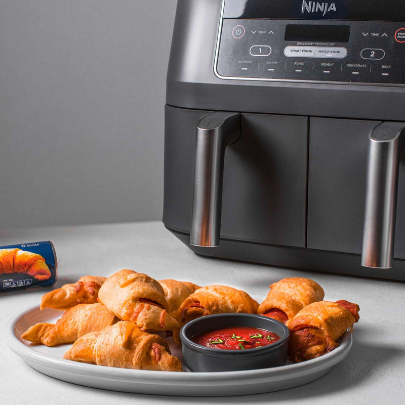 Air Fryer Pepperoni Pizza Crescent Rolls