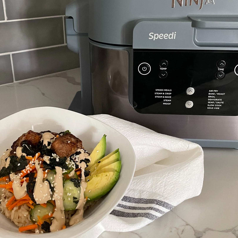 Sesame Salmon Sushi Bowl