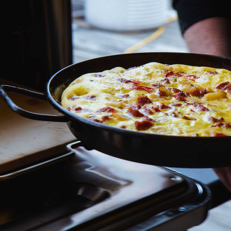 Smoked Portuguese Linguica & Potato Frittata