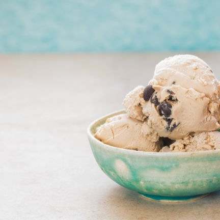 Vegan Stracciatella Ice Cream