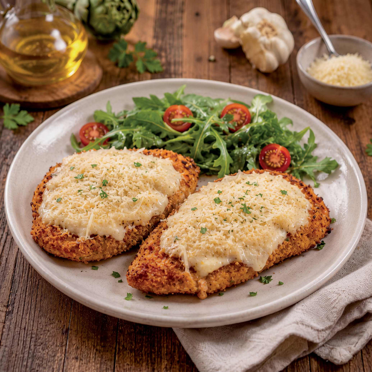 Alfredo Chicken Parm