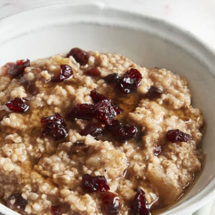 Apple Cranberry Oatmeal