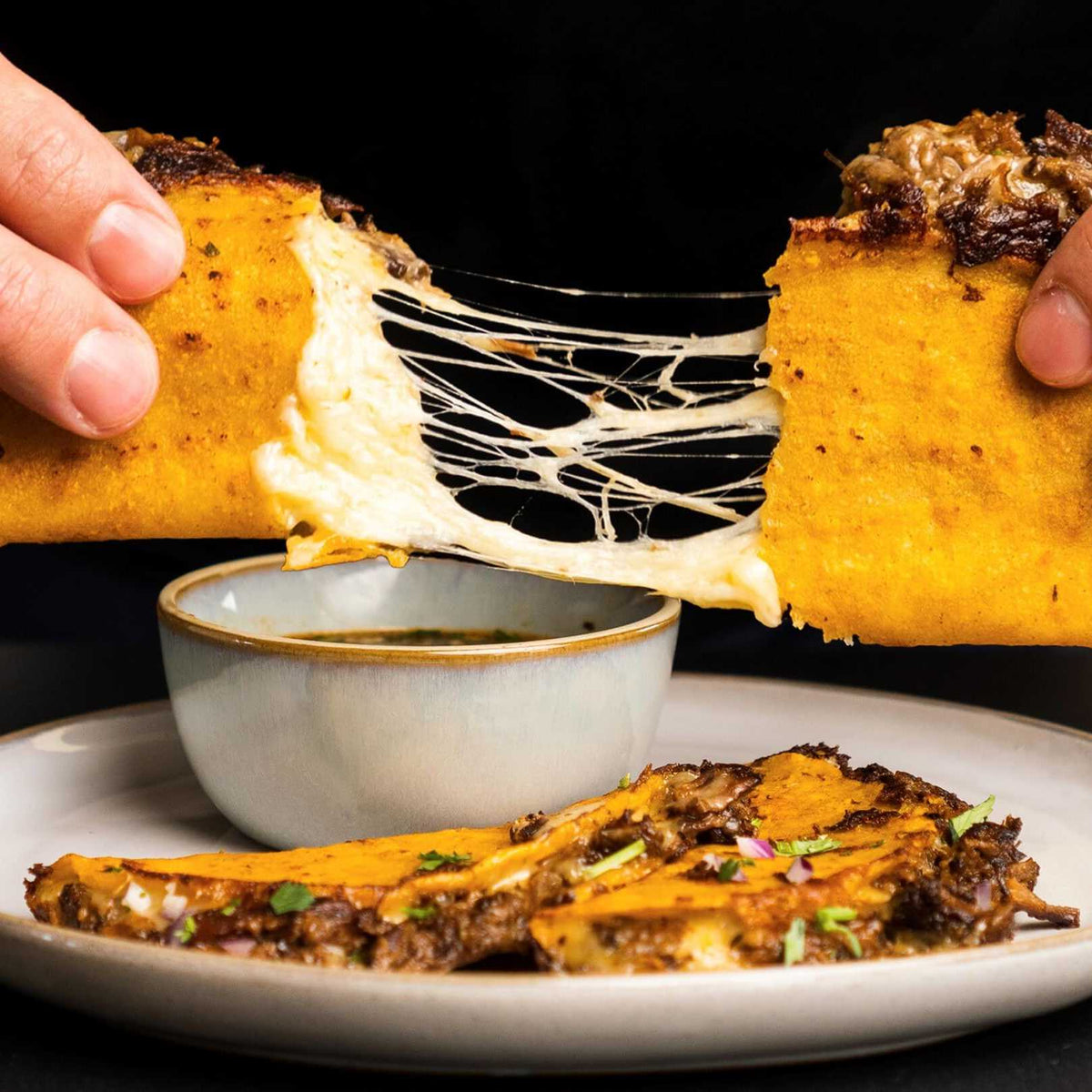Birria Quesa Tacos