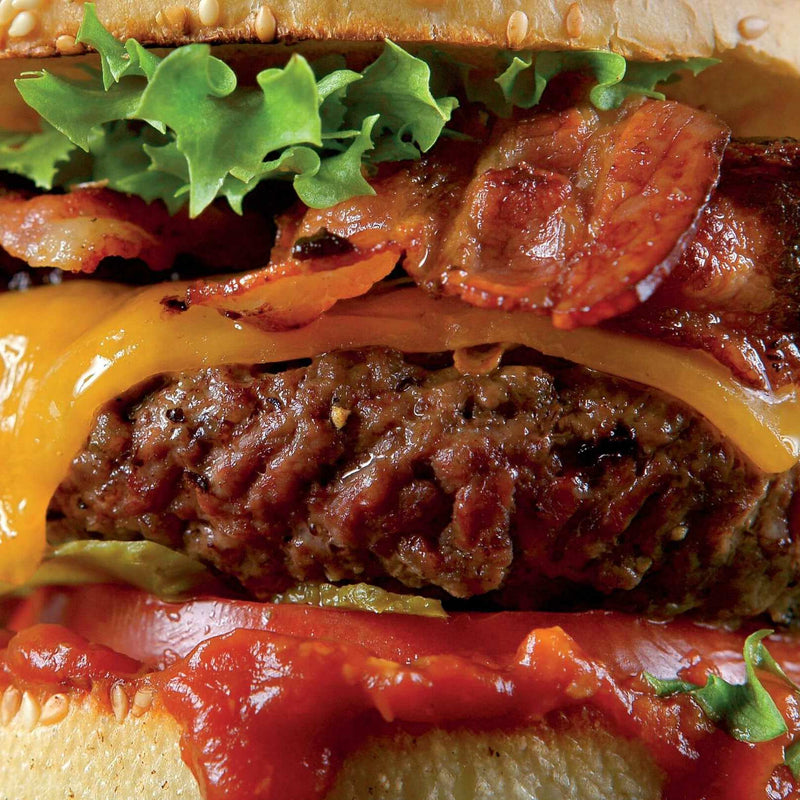 Cheesy Bacon-Stuffed Burger