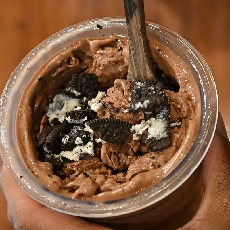 Chocolate Cookies and Cream Protein Ice Cream