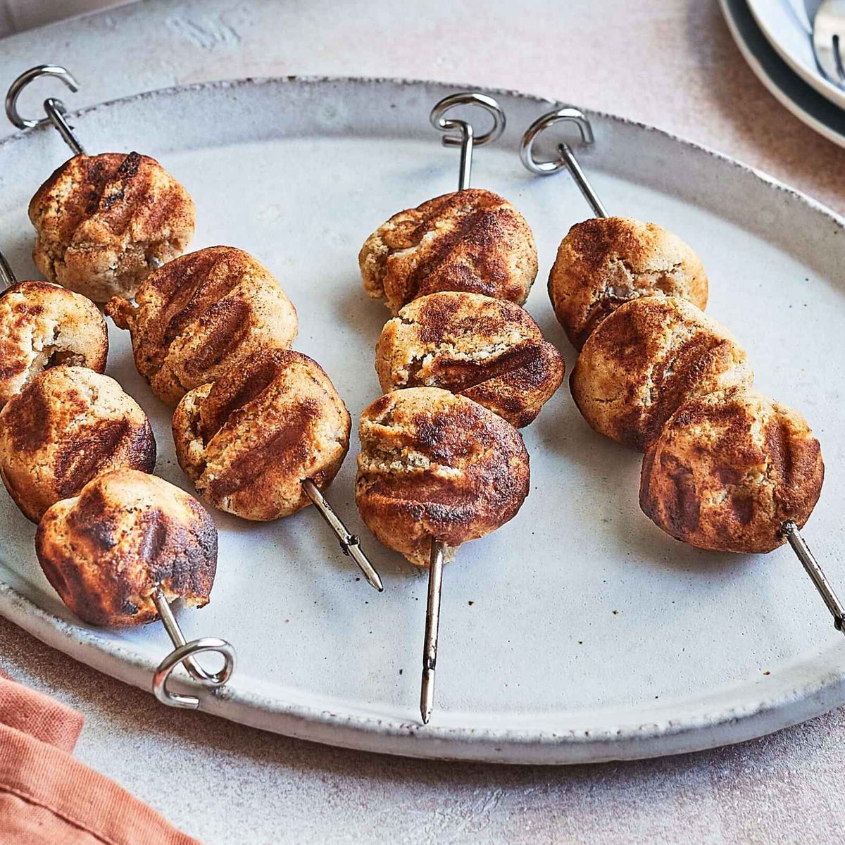 Cinnamon Roll Skewers