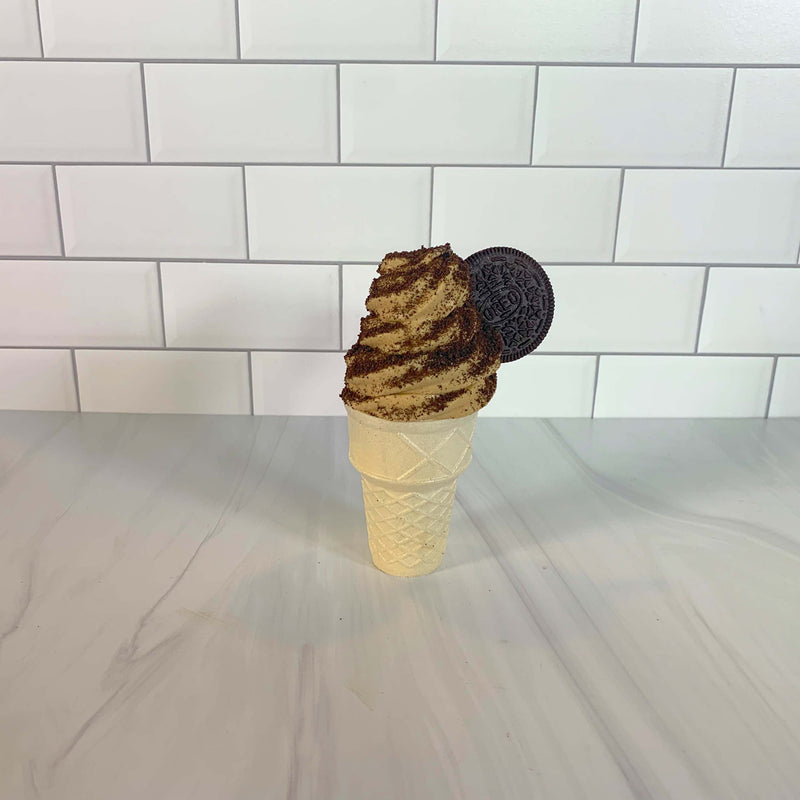 Coffee & Chocolate Sandwich Cookie Soft Serve