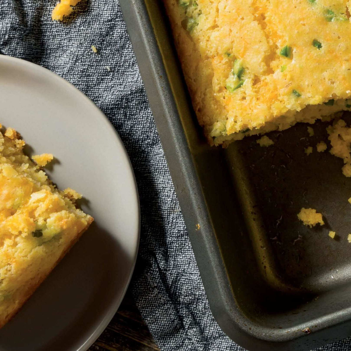 Jalapeno Cheddar Cornbread
