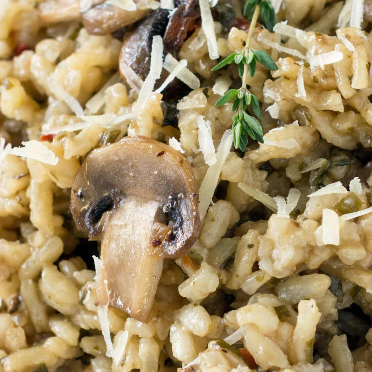 Creamy Mushroom Risotto