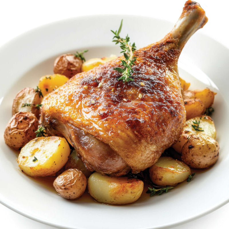 Duck Legs with Roasted Potatoes