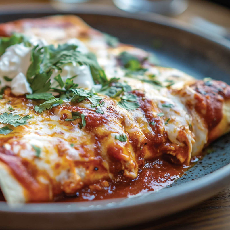 Effortless Chicken Enchiladas