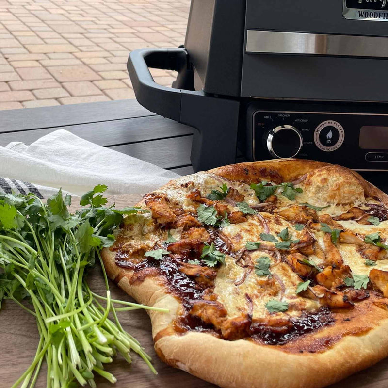 Grilled BBQ Chicken Pizza
