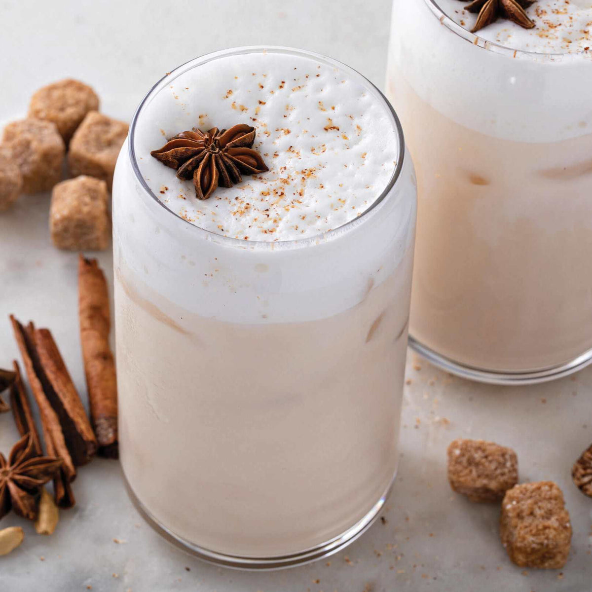 Iced Dirty Chai
