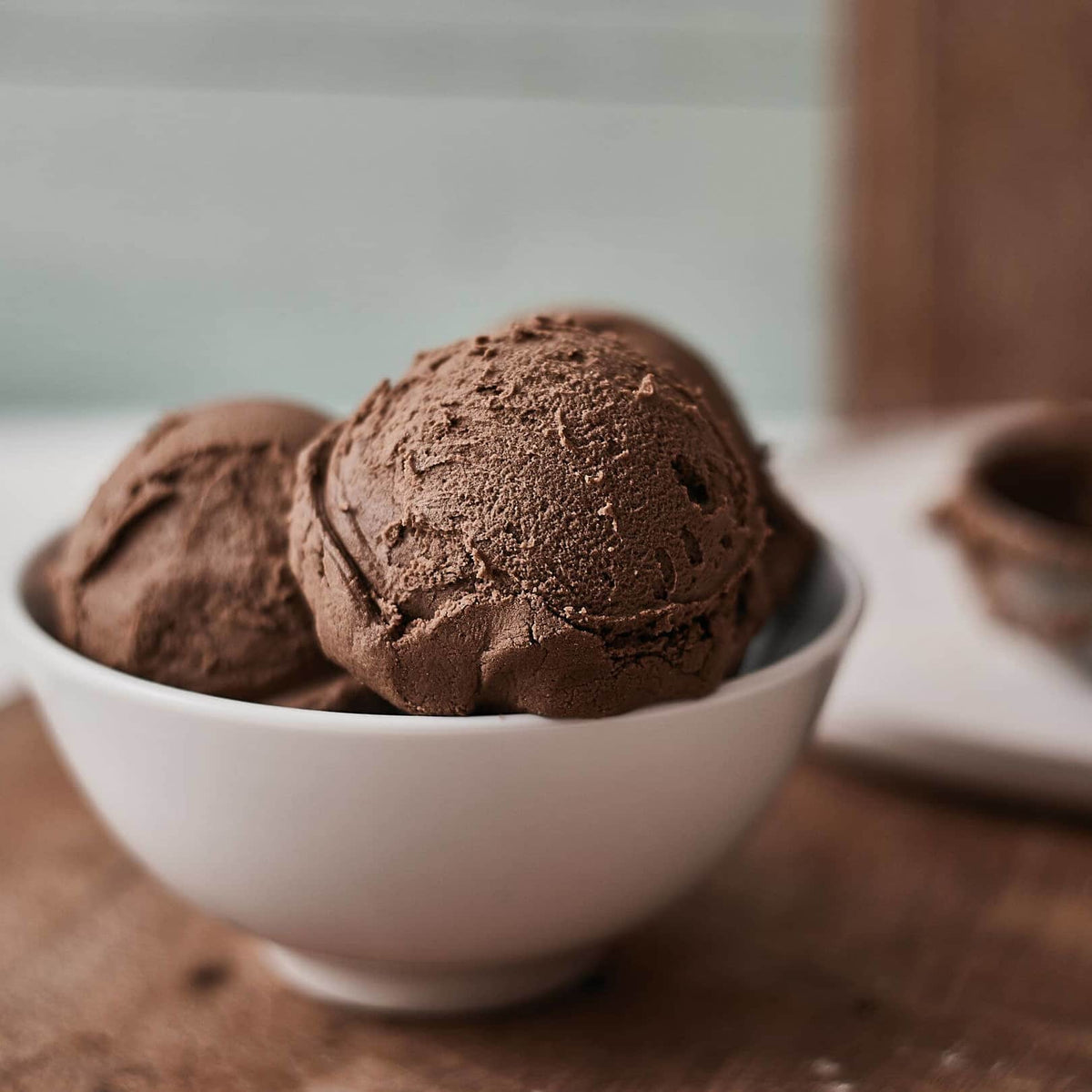 Red Bean and Chocolate Ice Cream