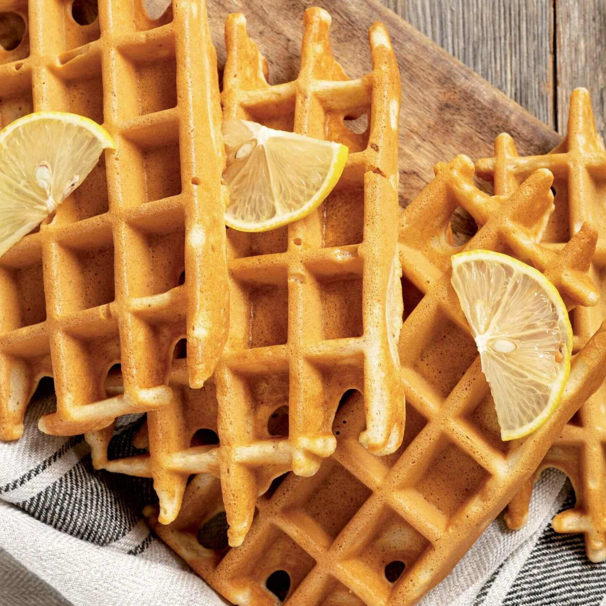 Lemon Poppy Seed Waffle