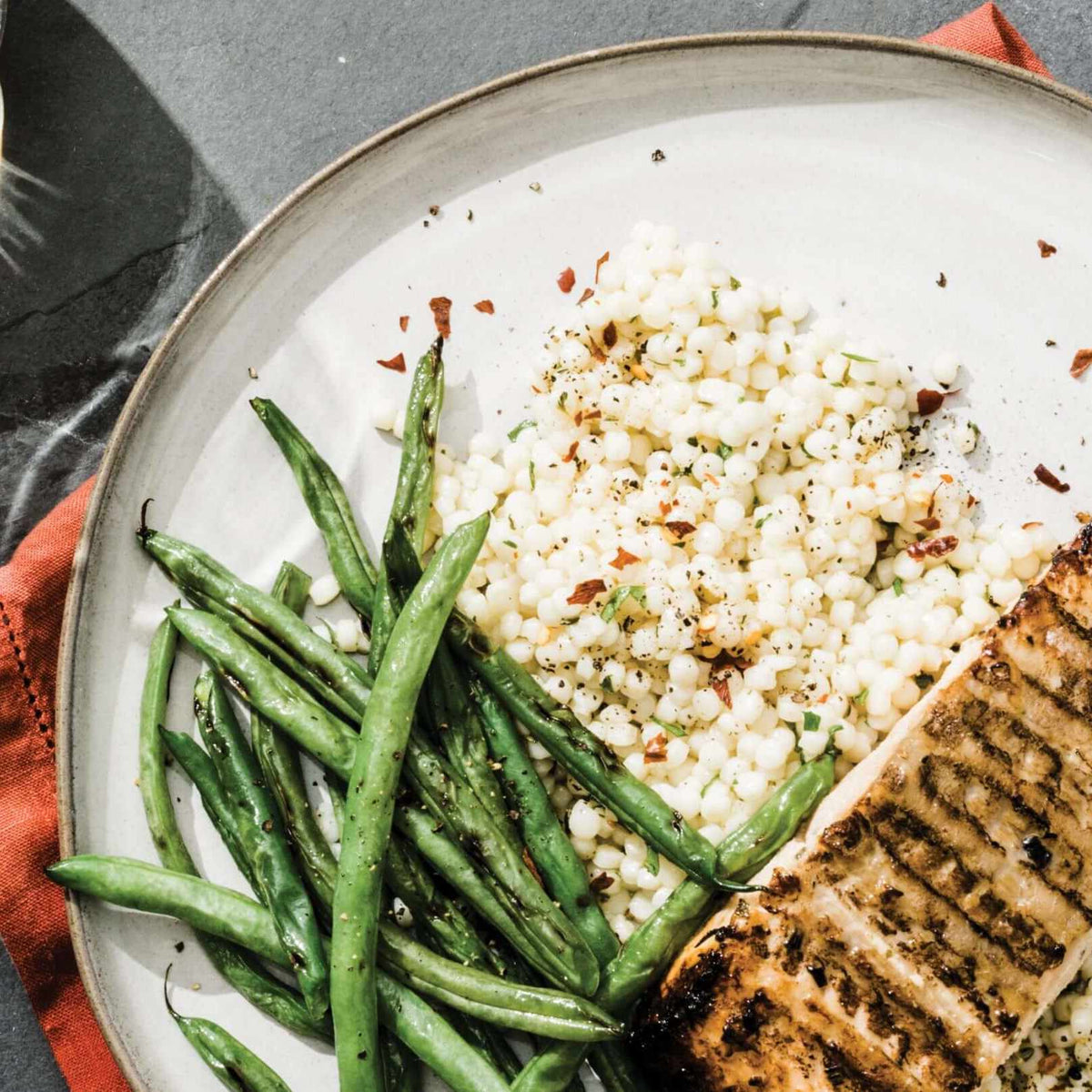 Lemon Herb Grilled Salmon