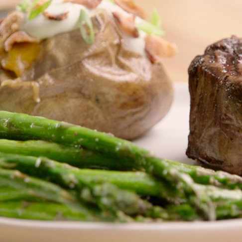Easy Loaded Baked Potatoes