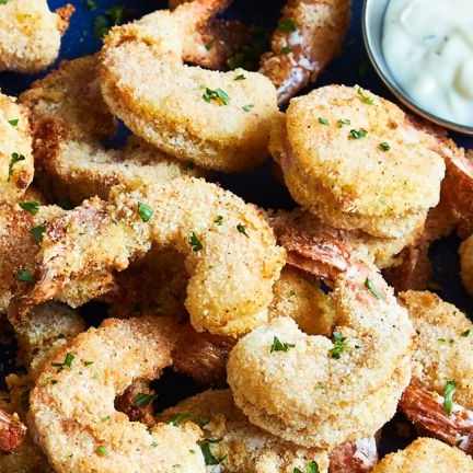 Low Carb Popcorn Shrimp
