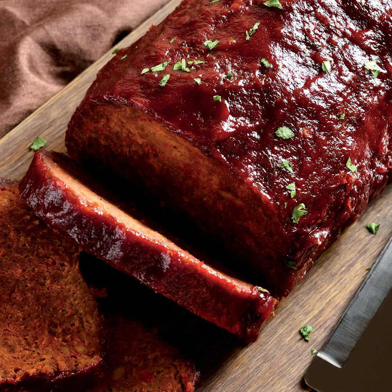 Meatloaf with Maple Glazed Carrots