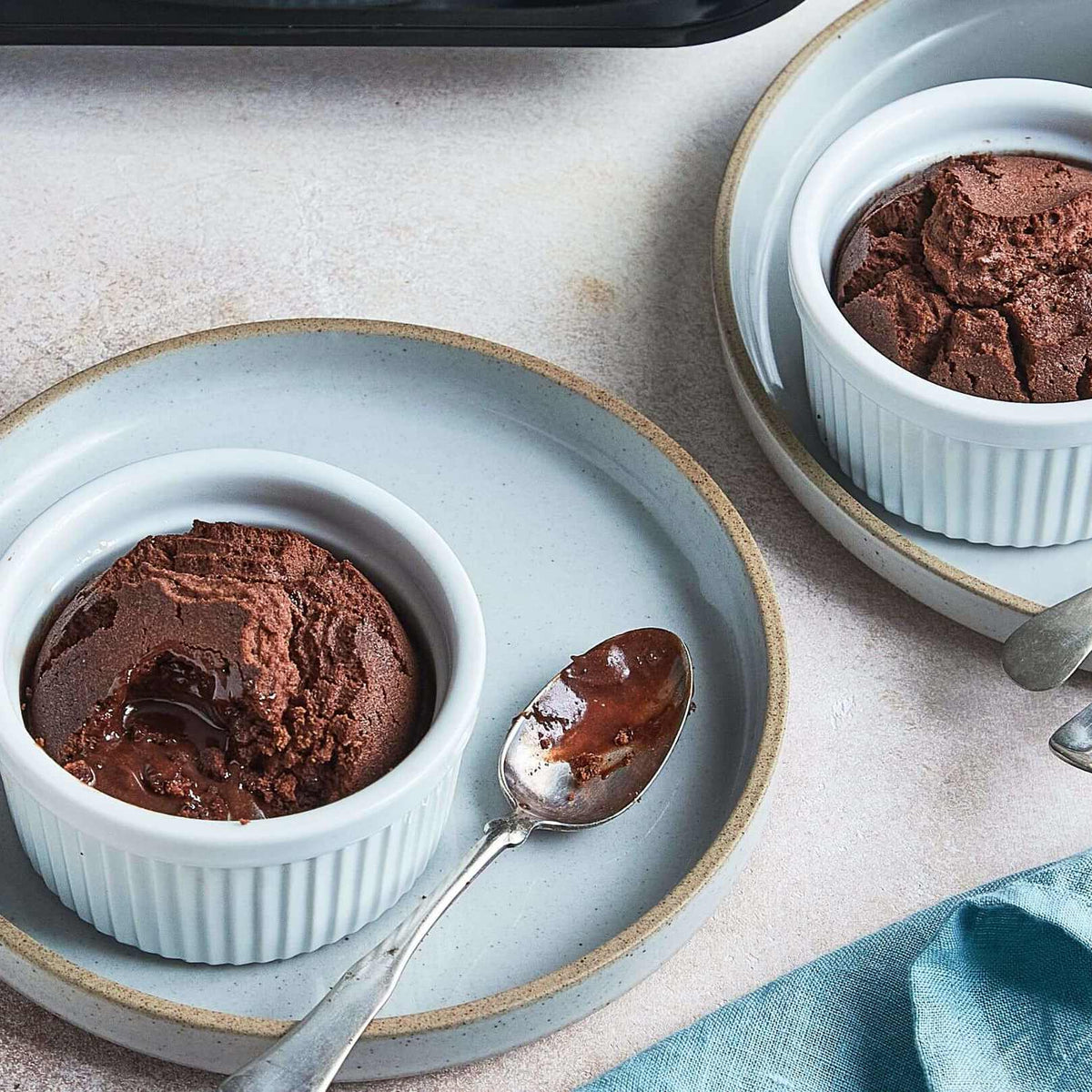 Mini Brownie Cakes
