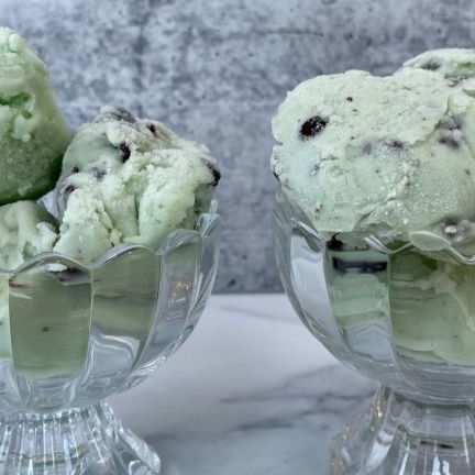 Mint Chocolate Chip Ice Cream