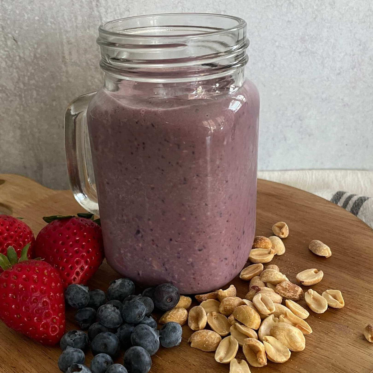 PB and J Protein Shake