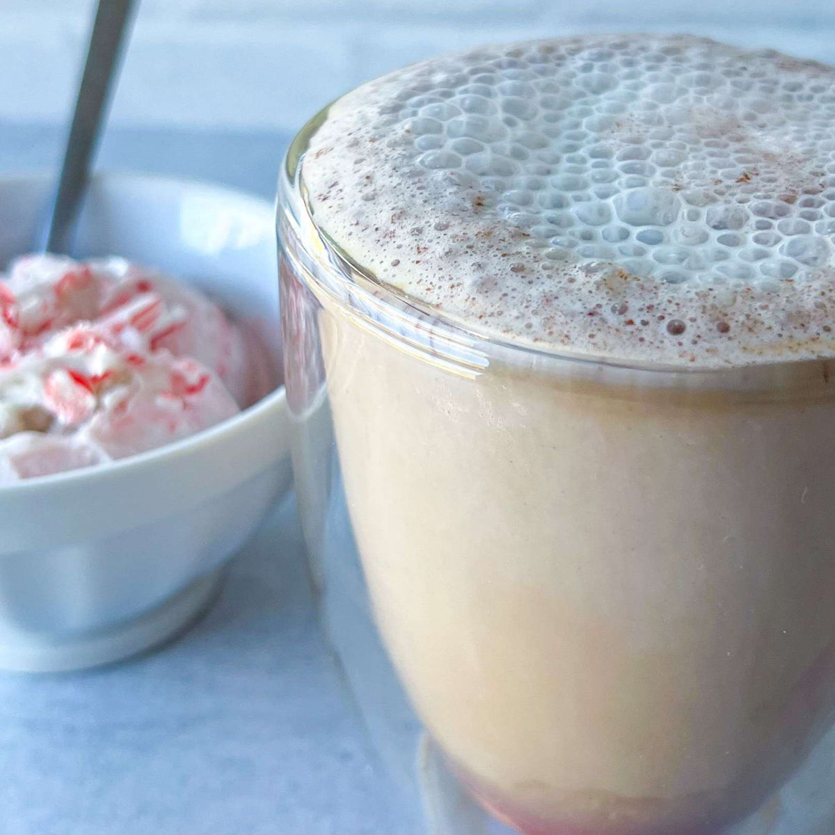 Peppermint Affogato
