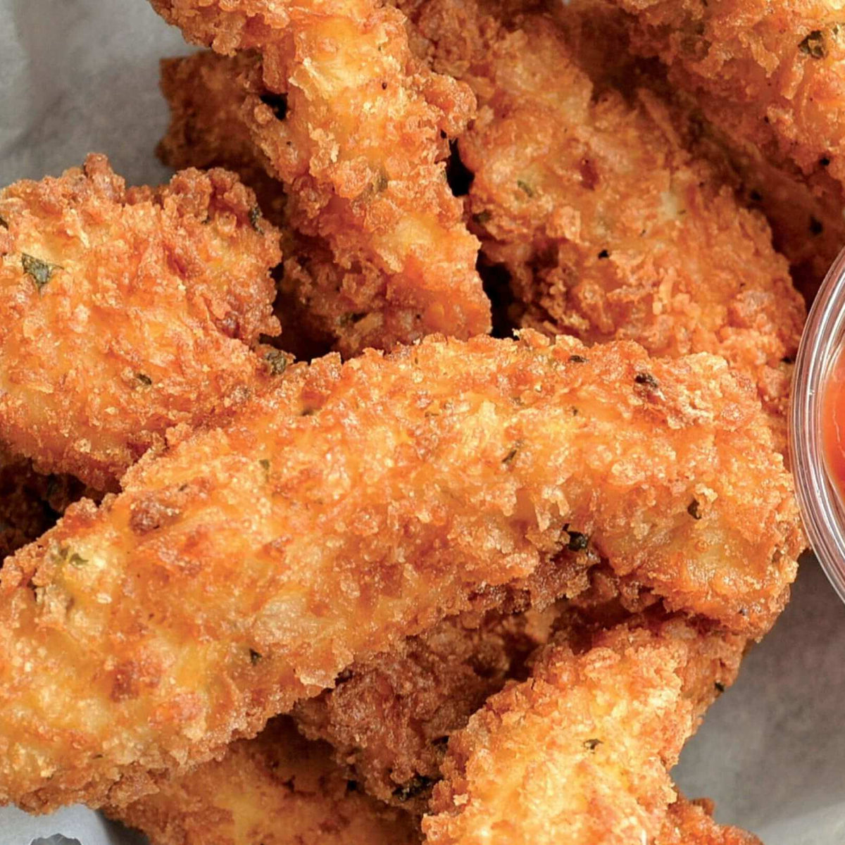 Pretzel-Crusted Chicken Tenders