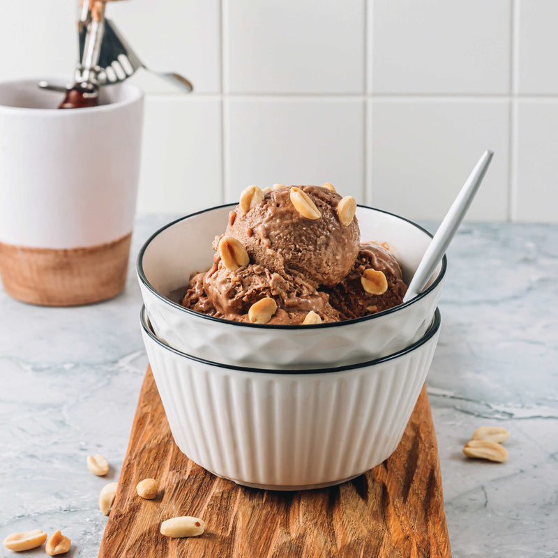 Chocolate Peanut Butter Protein Ice Cream