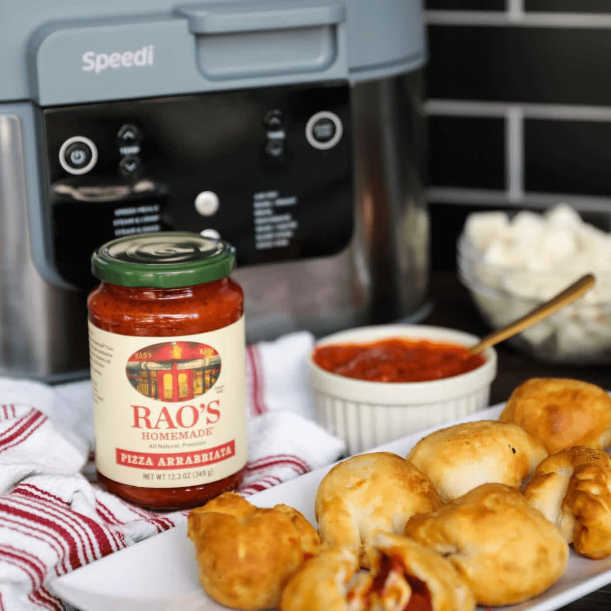 Rao’s Arrabbiata Pizza Bombs