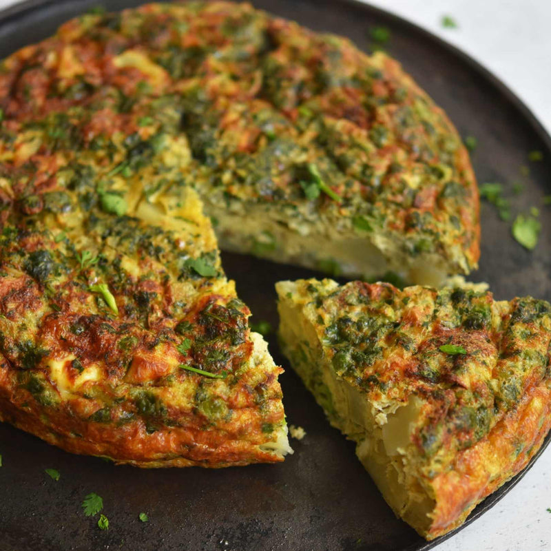 Samosa Frittata