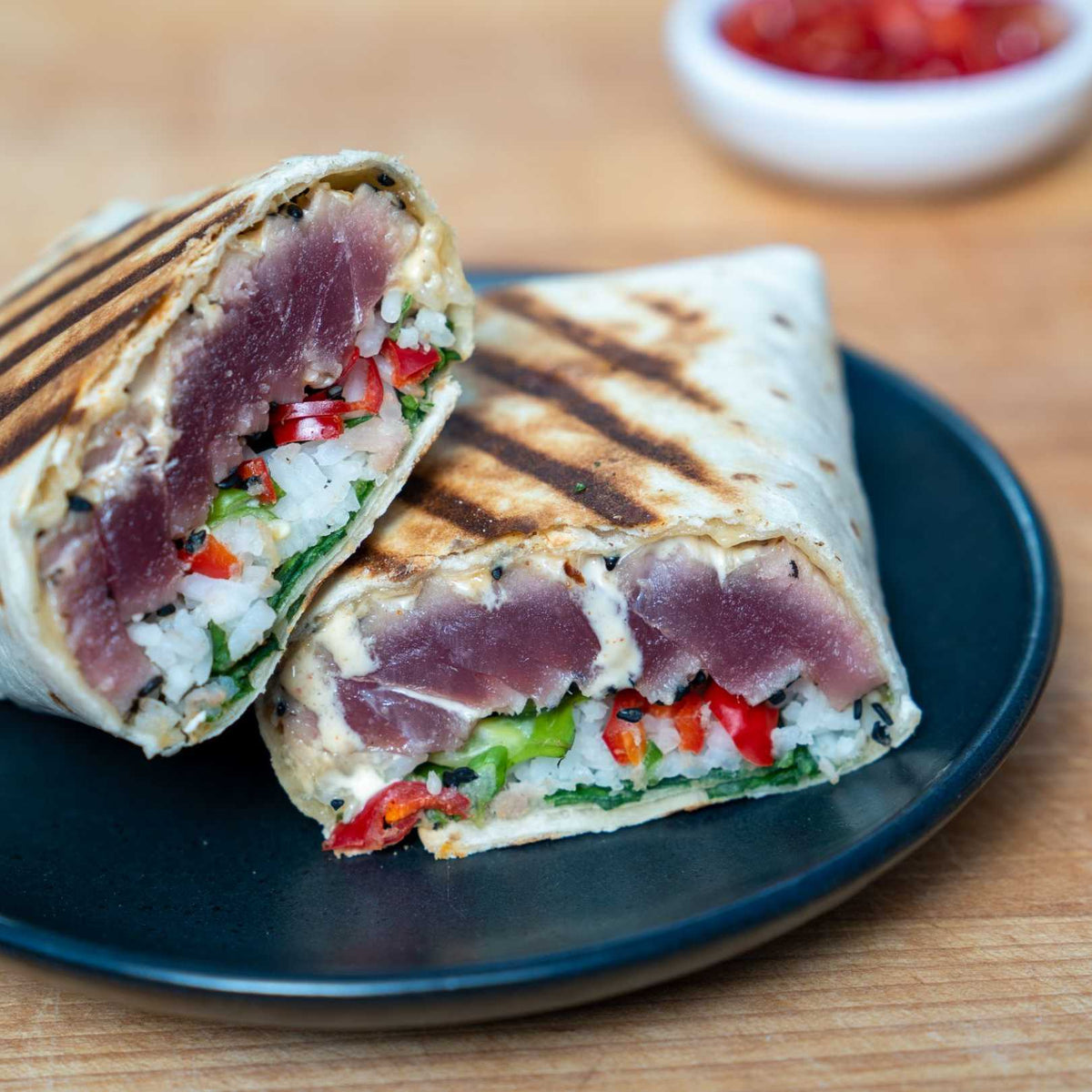 Seared Ahi Tuna Burrito