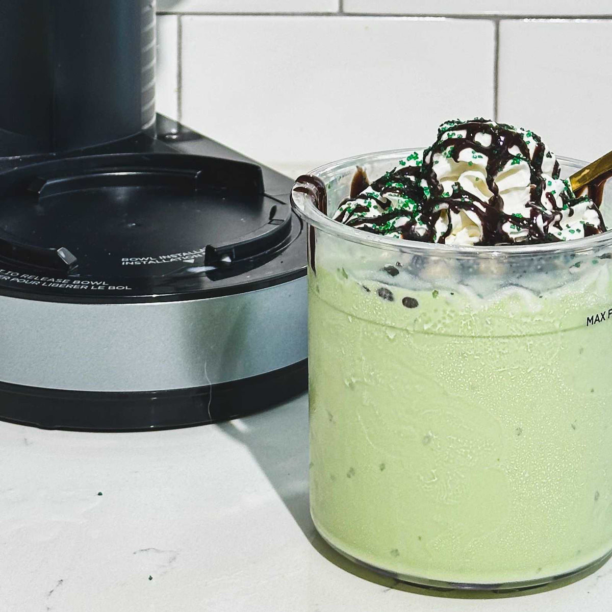 Irish Peppermint Milkshake
