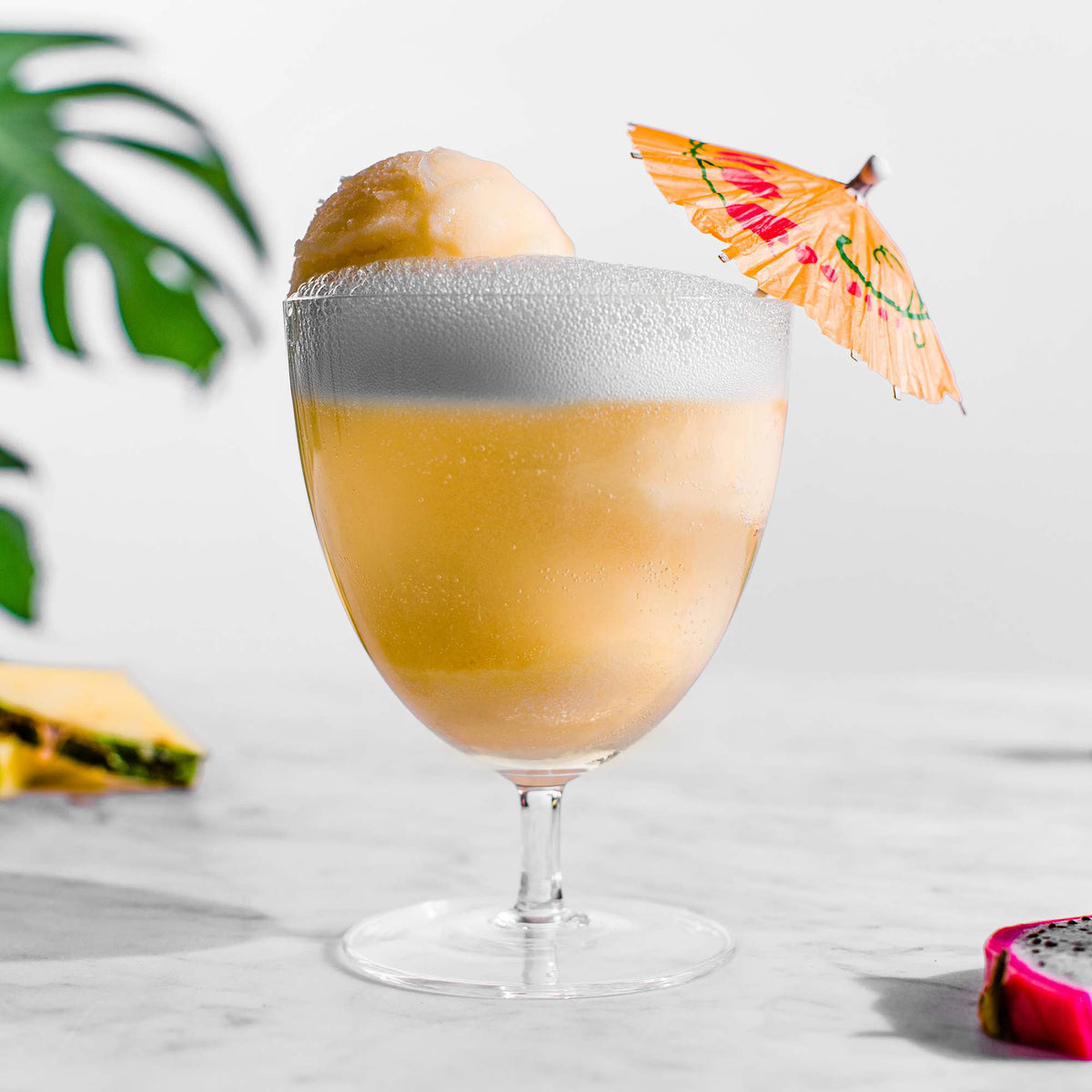 Truly Tropical Punch Pineapple Float