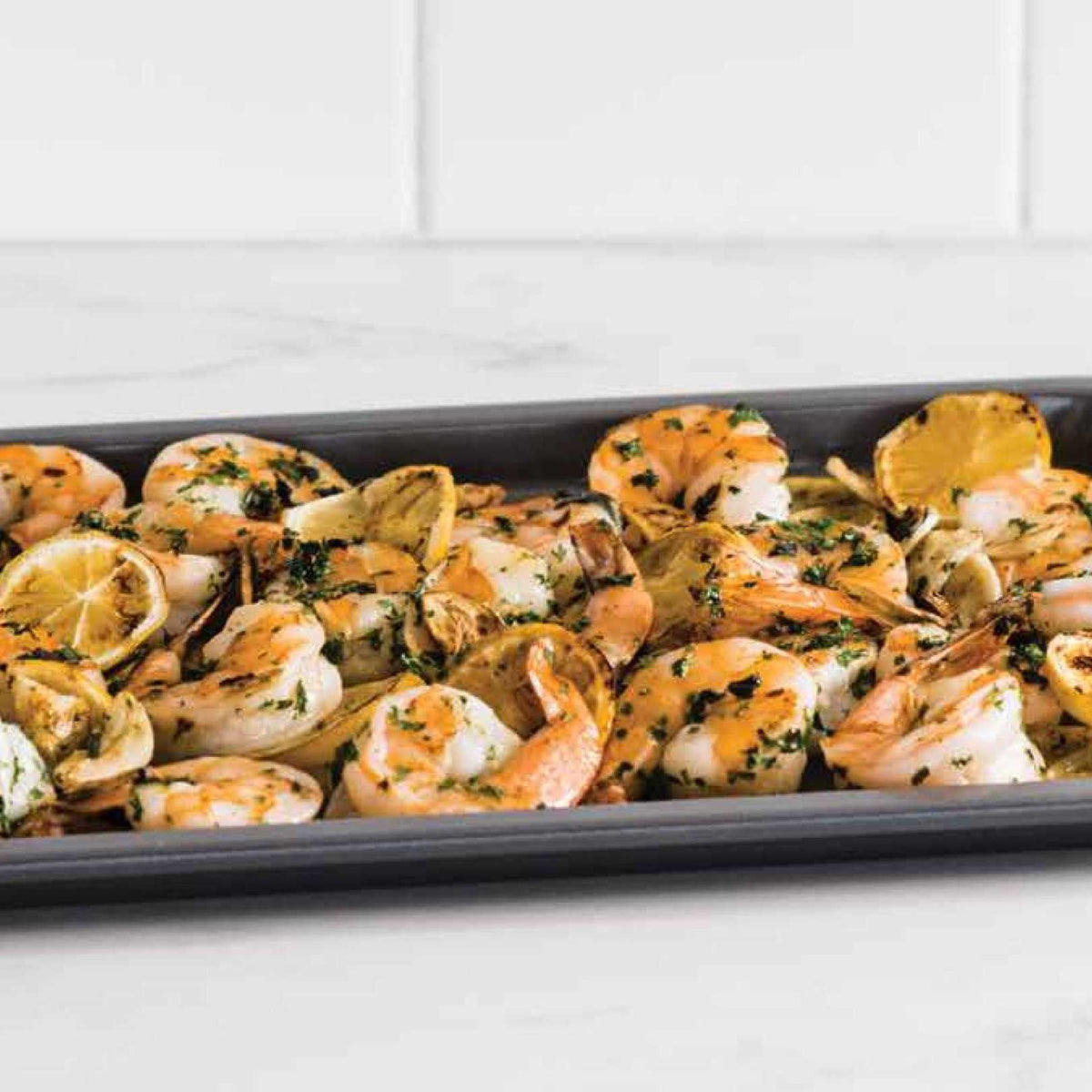 Sheet Pan Shrimp Scampi