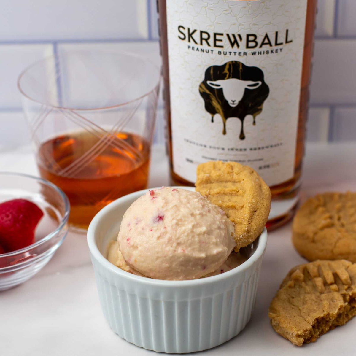 Skrewball ™ PB&J Whiskey Ice Cream