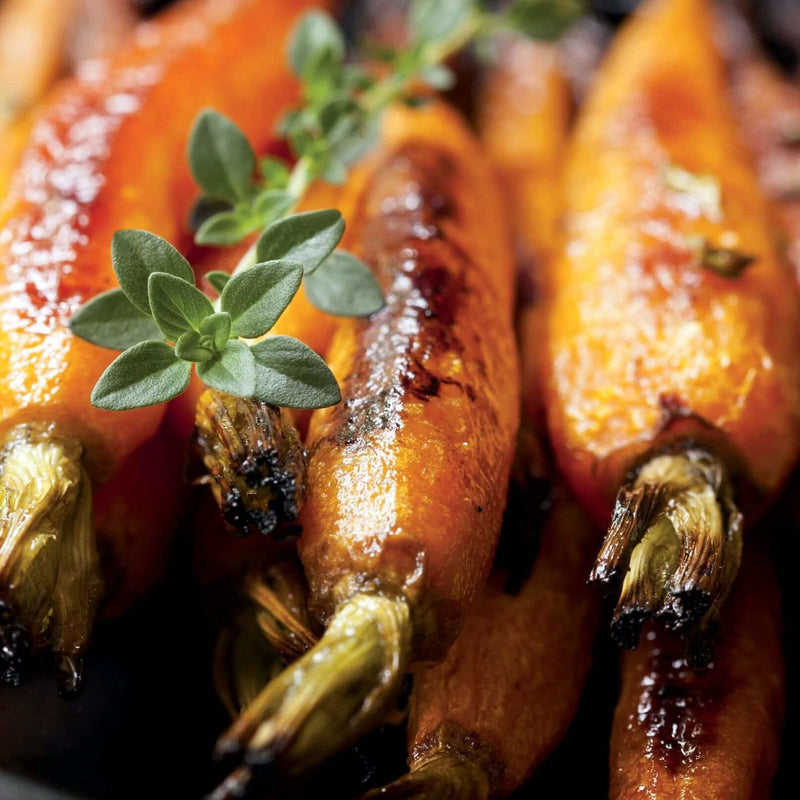Smoked Roasted Carrots