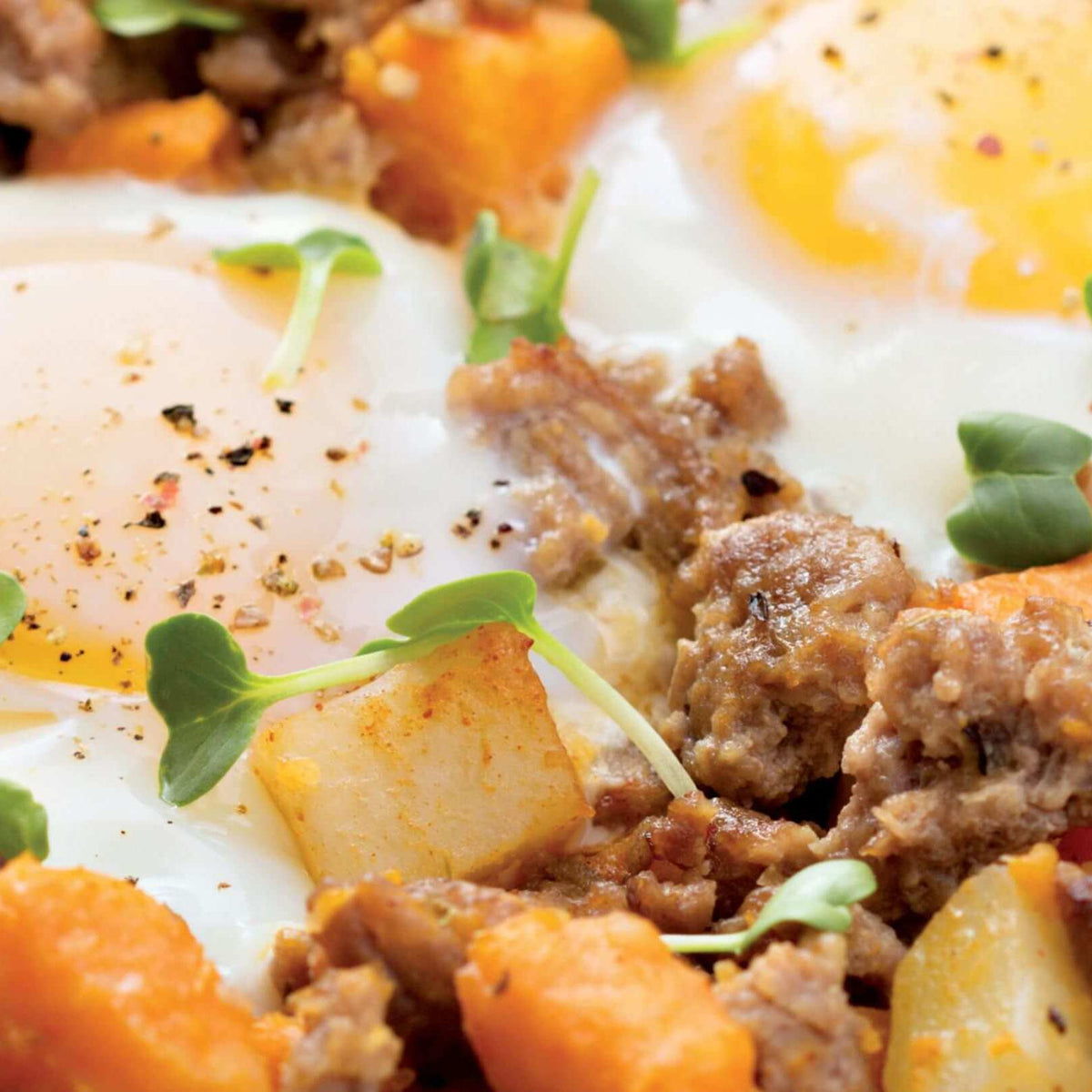 Smoked Sausage Hash