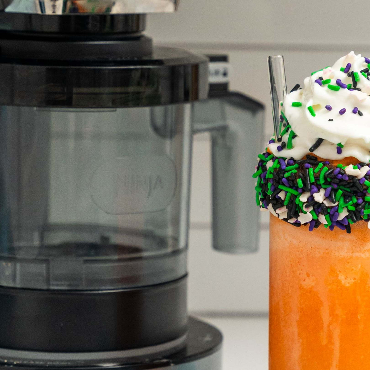 Spooky Orange Creamsicle Float
