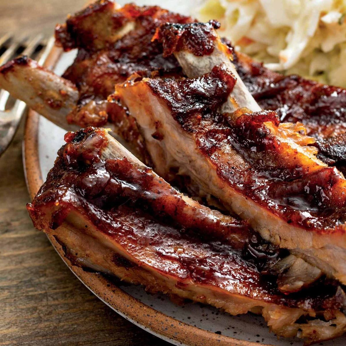 St. Louis Ribs with Macaroni and Cheese