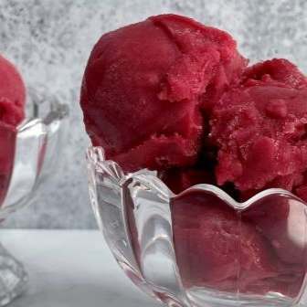 Strawberry Beet Citrus Sorbet