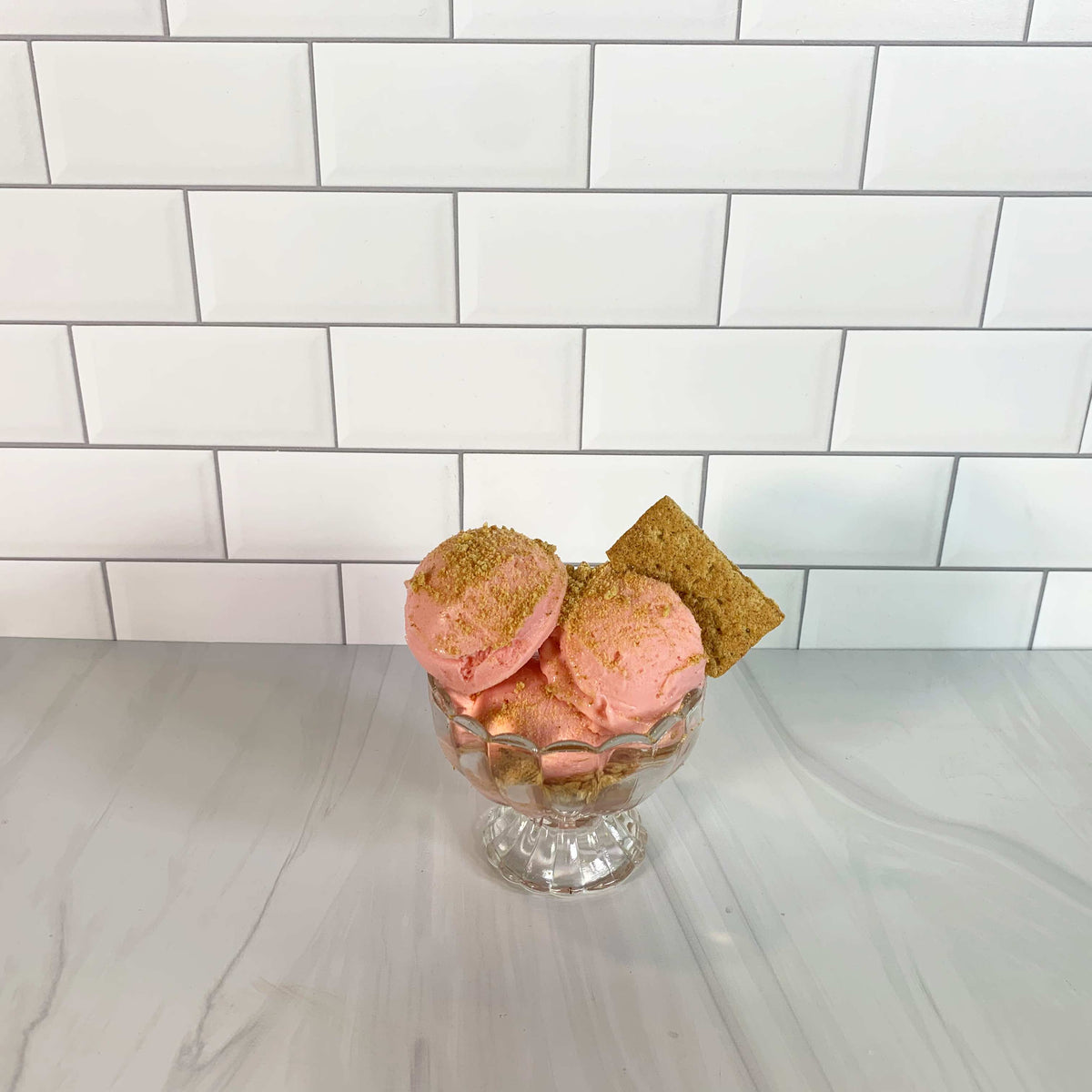 Strawberry Cheesecake Protein Ice Cream