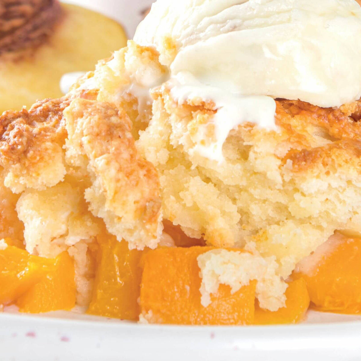 Strawberry Peach Cobbler