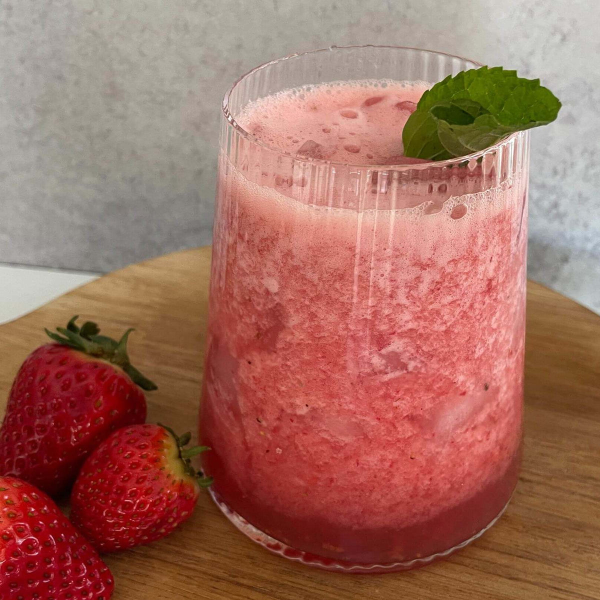 Strawberry Watermelon Mocktail